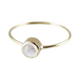 14K TAMARA MOONSTONE RING