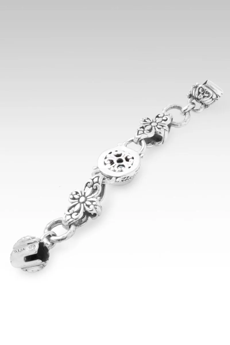 Bracelet Component™ in Blue Zircon