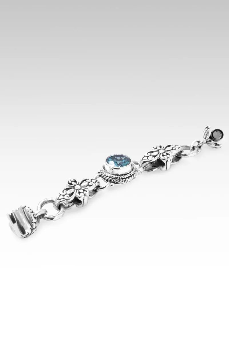 Bracelet Component™ in Blue Zircon