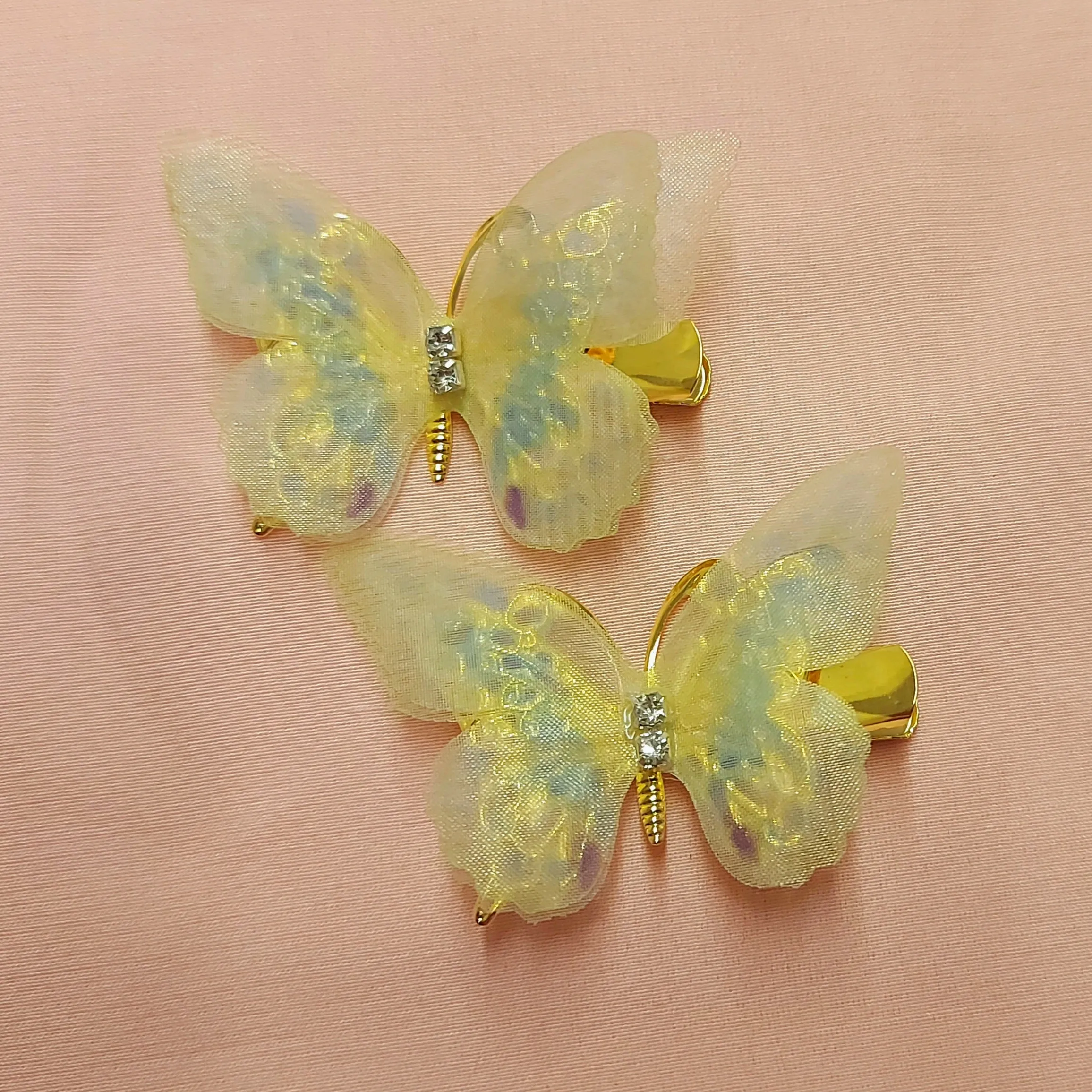 Elegant Butterfly Hairpins