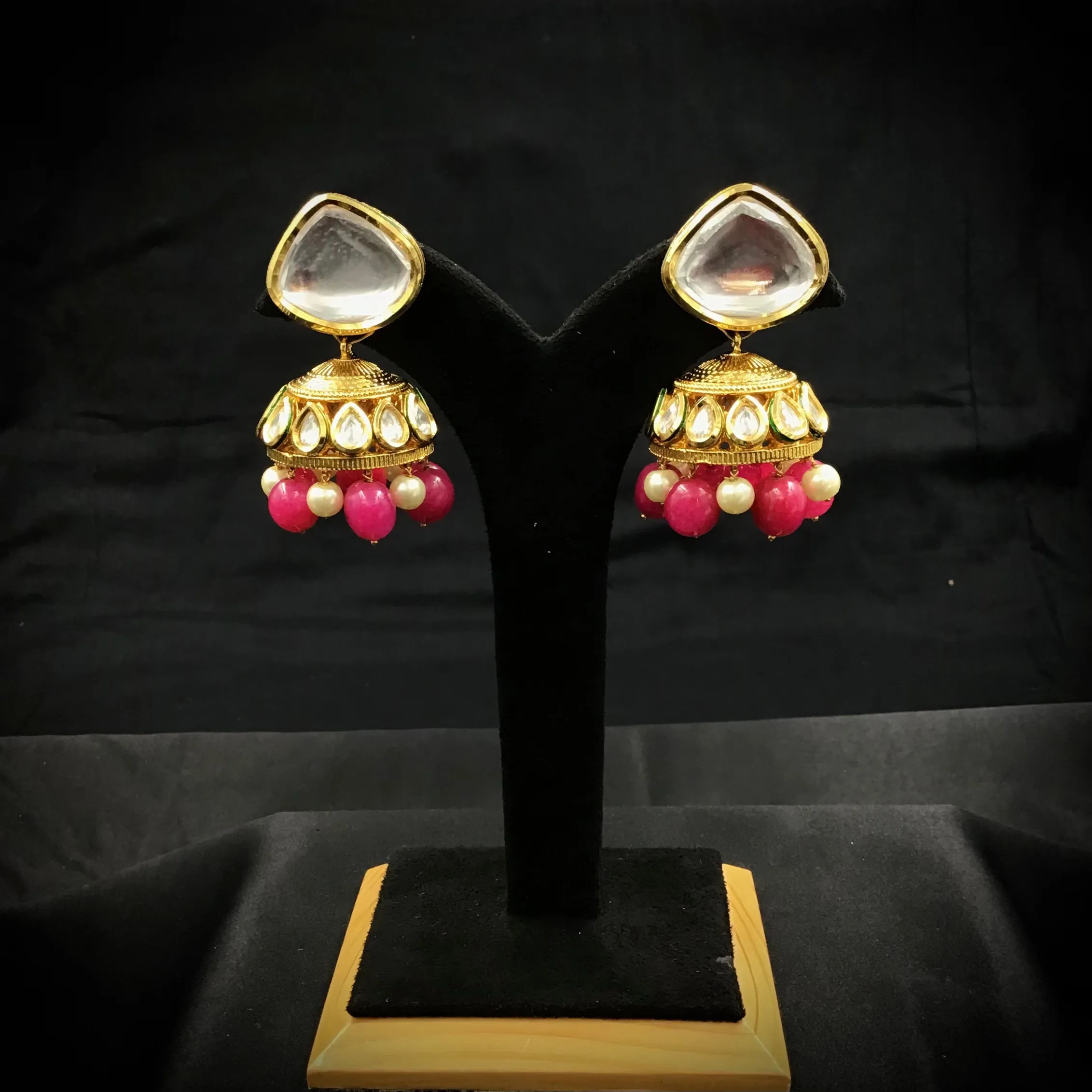 Jhumki Kundan Earring 8766-100