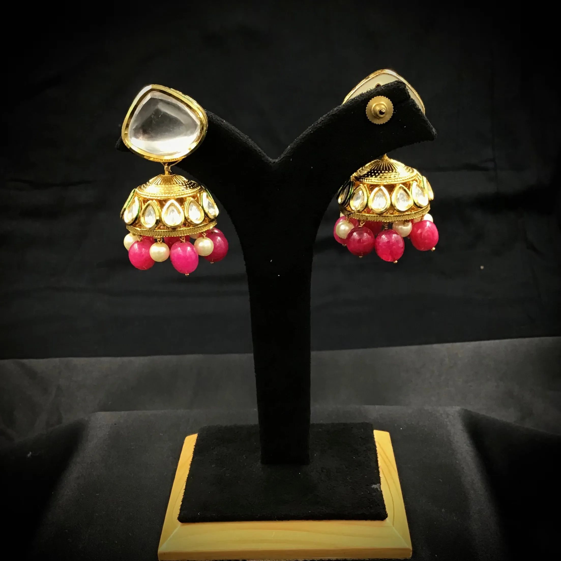 Jhumki Kundan Earring 8766-100