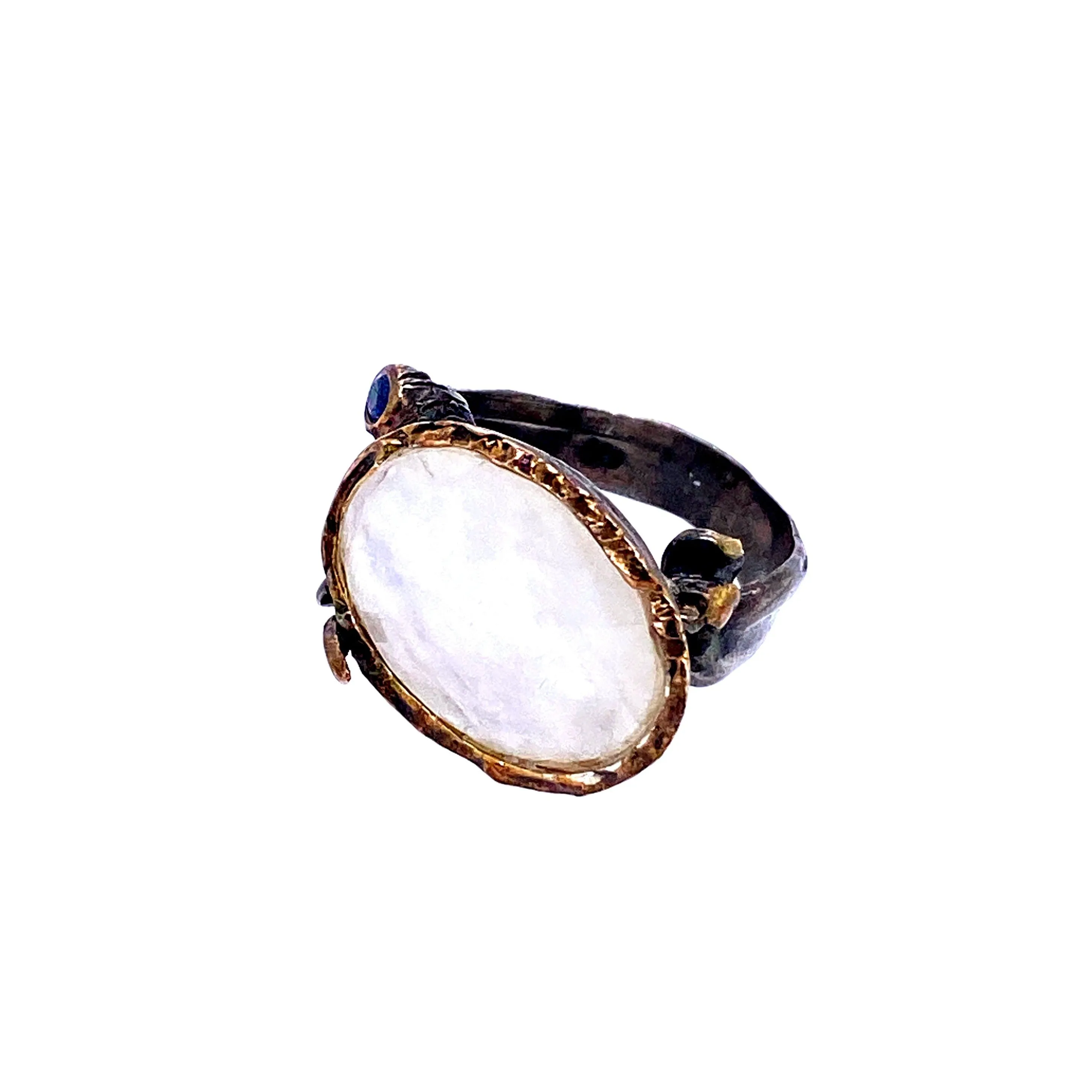Moonstone Artisan Ring