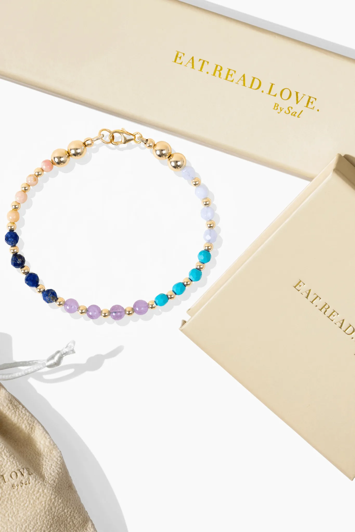 Multiple Attraction Spiritual Bracelet with REAL Gold