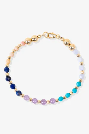Multiple Attraction Spiritual Bracelet with REAL Gold