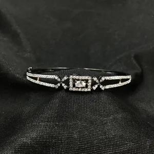 Openable Zircon/AD Bracelet 3253-11