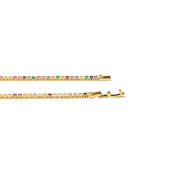 Rainbow Zircon Bracelet