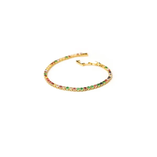 Rainbow Zircon Bracelet