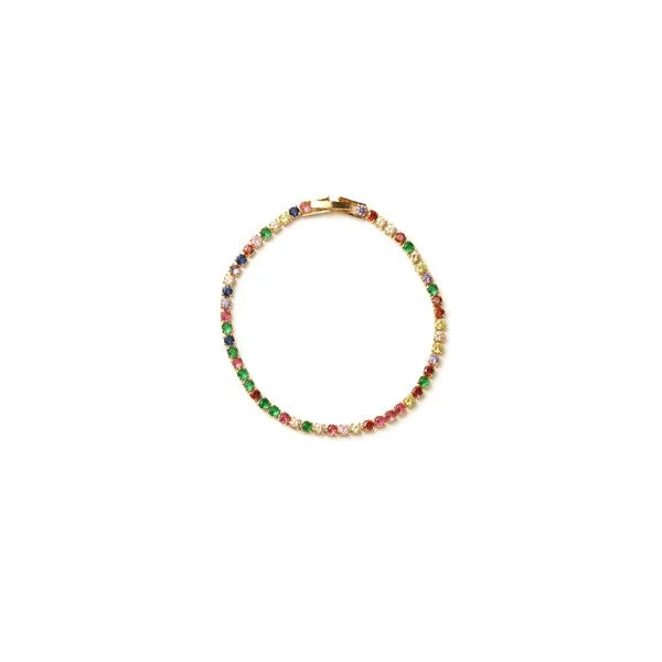 Rainbow Zircon Bracelet