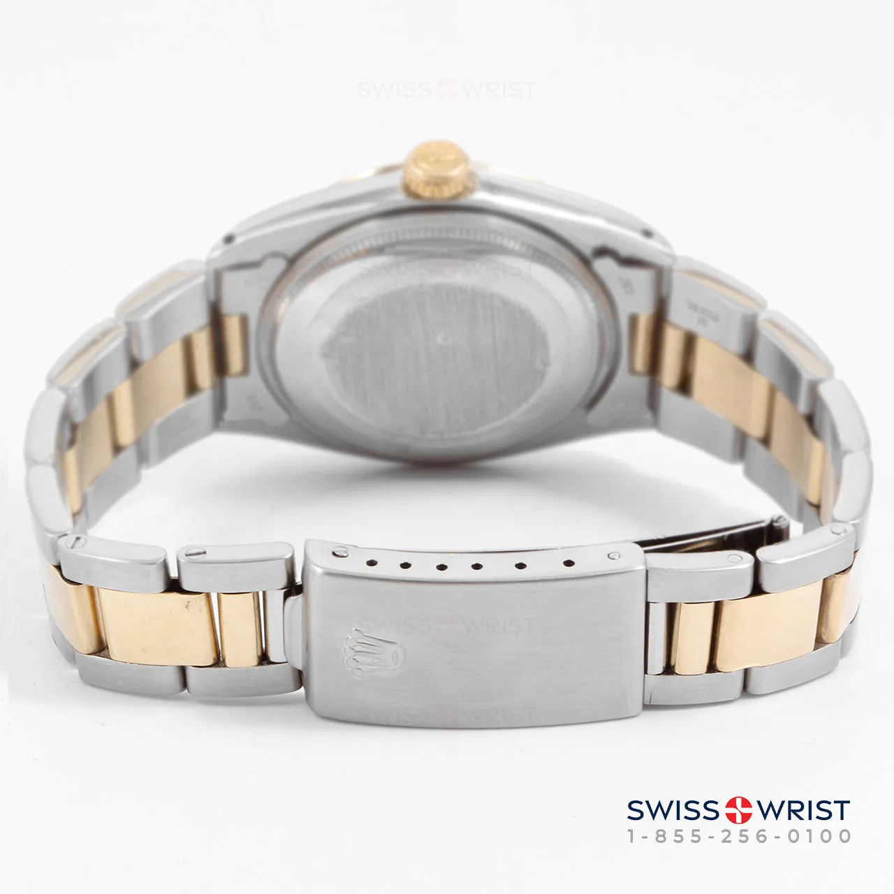 Rolex Date 34mm | 1500-TT-GRN-STRE-4EMD-OYS