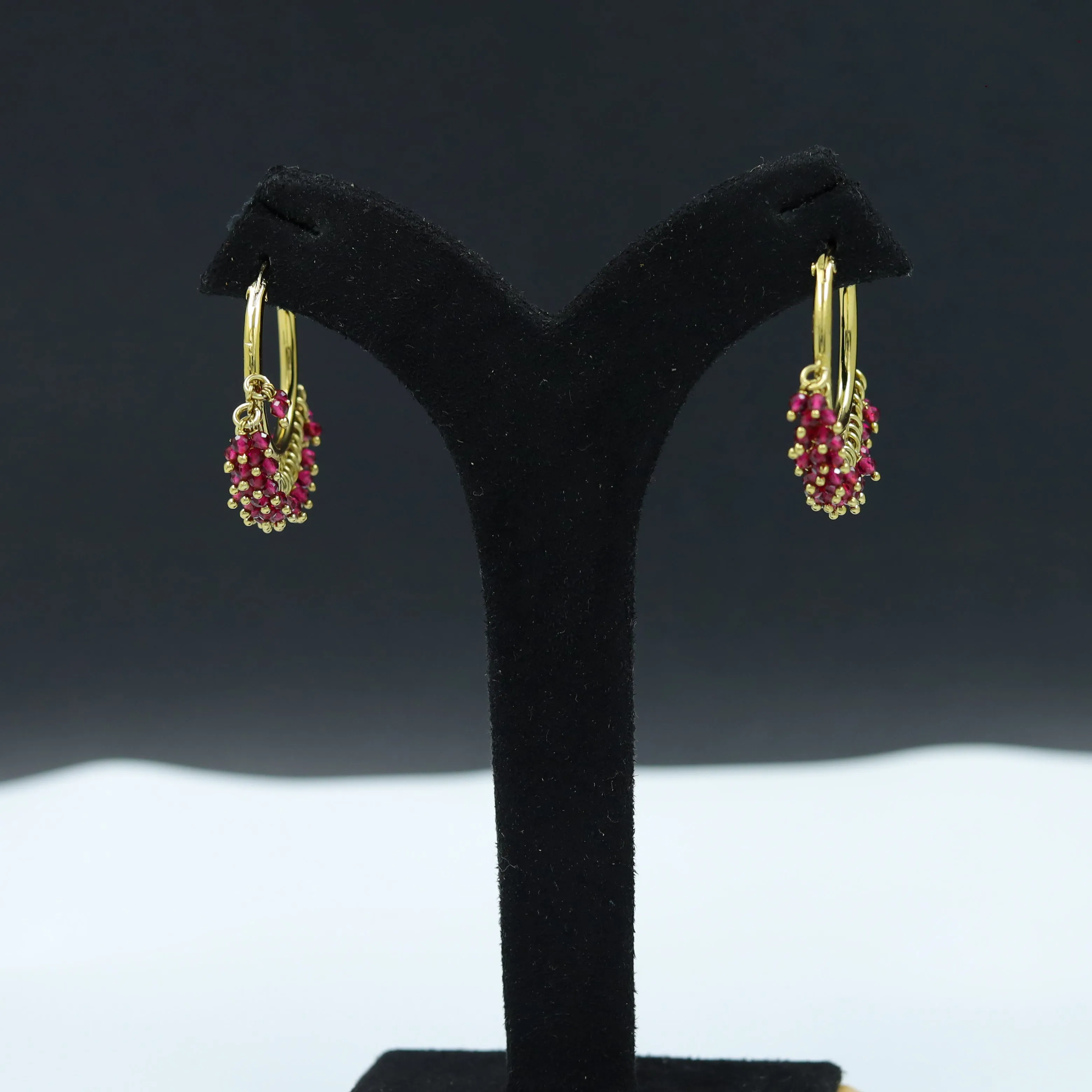 Ruby Antique Earrings 7684-1316