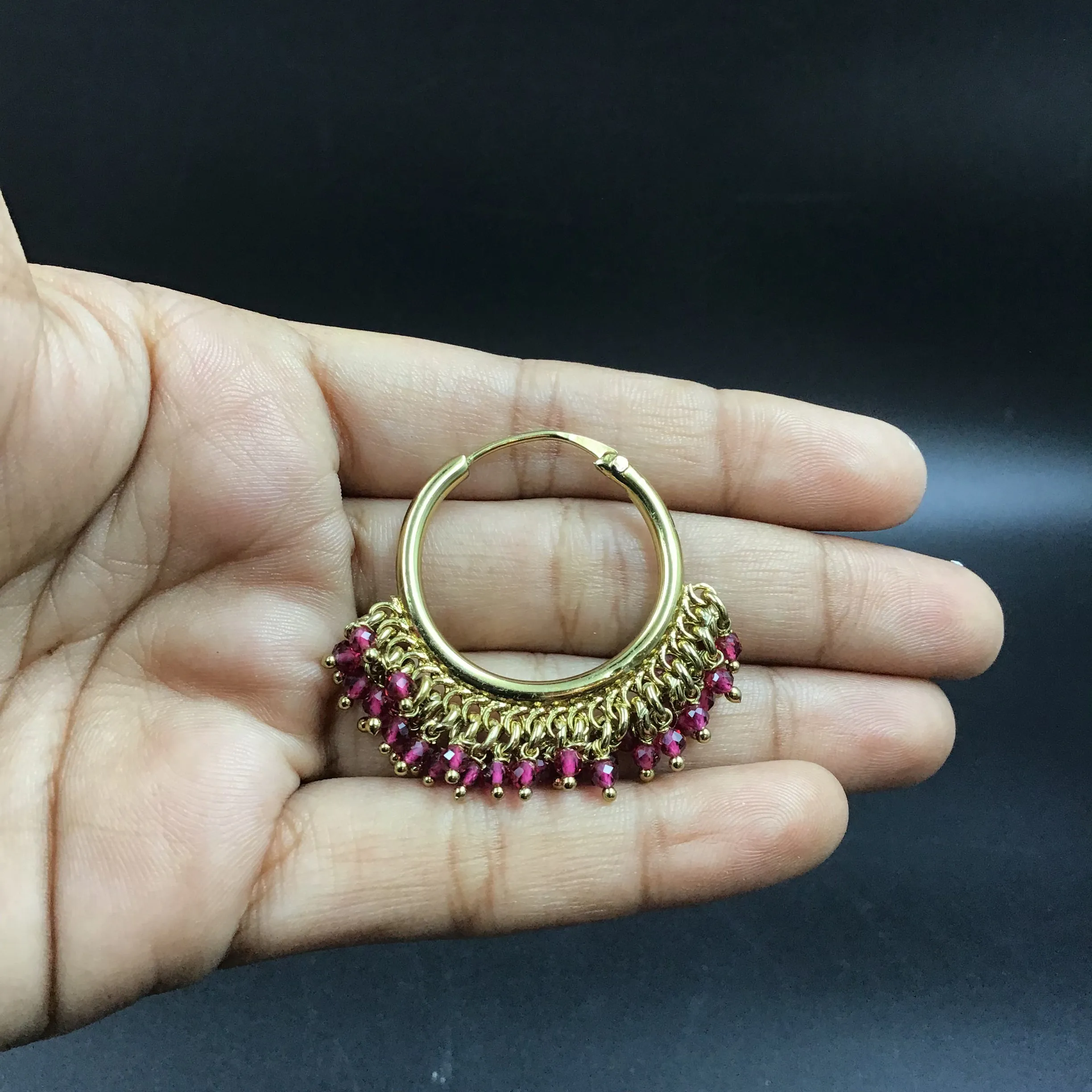 Ruby Antique Earrings 7684-1316