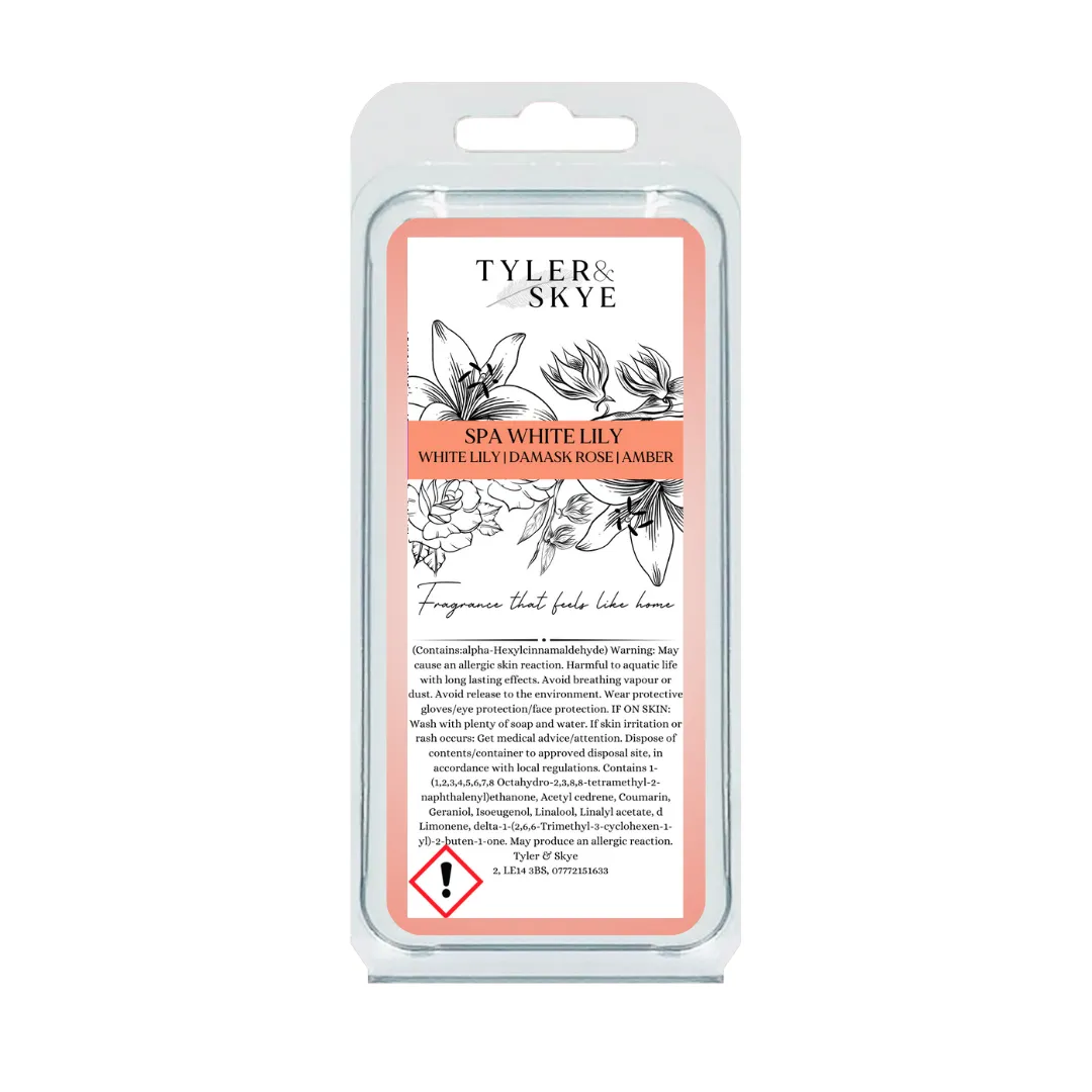 Spa White Lily wax melt