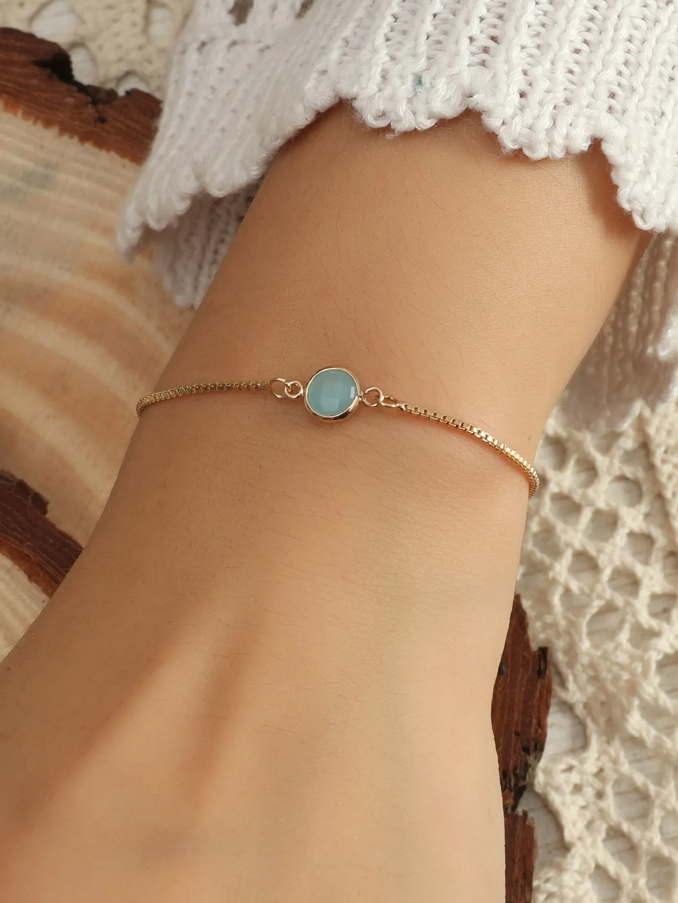 Zircon Decor Bracelet