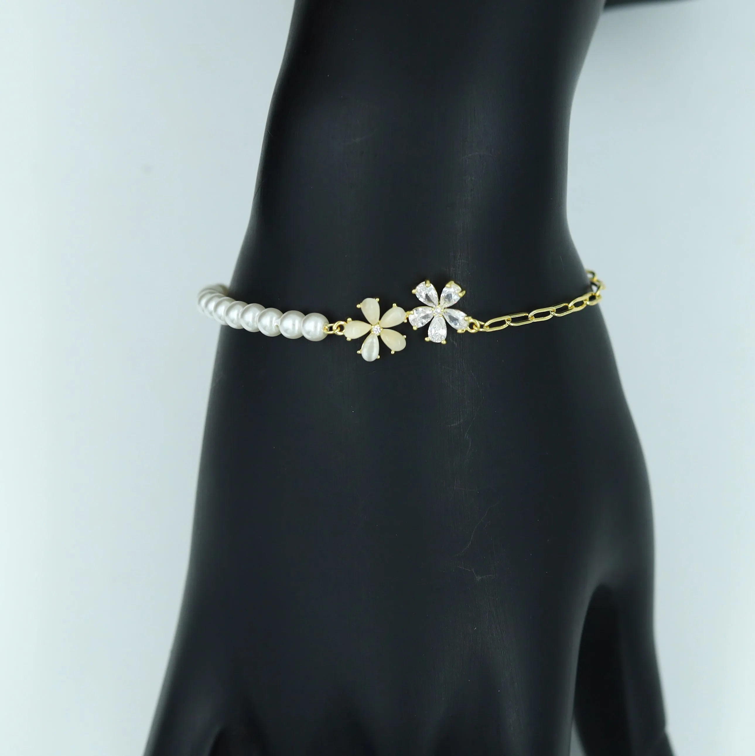 Zircon/AD Bracelet 13298-33